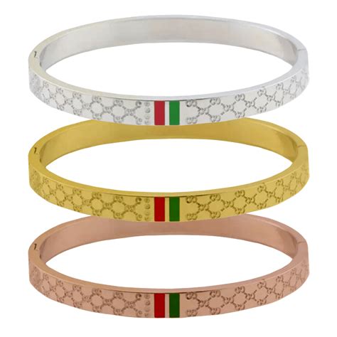 gucci thick bracelets for sale|vintage gucci bangle bracelet.